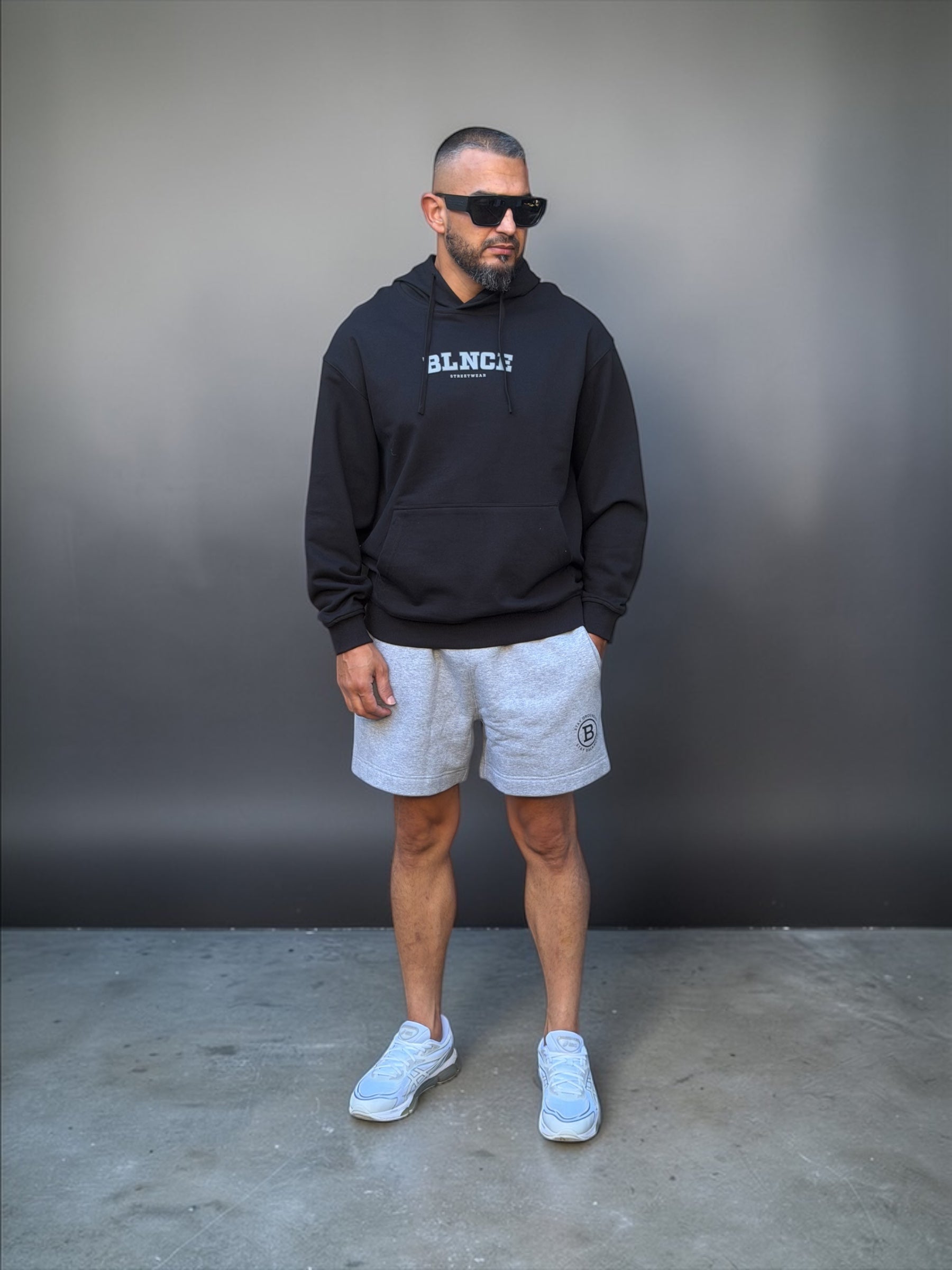 BLNCE "District 81" Heavyweight Hoodie - Onyx Black BLNCE Streetwear