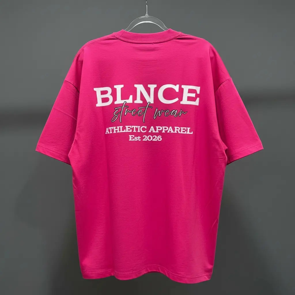 BLNCE Street Cred Tee - Fuchsia BLNCE Streetwear