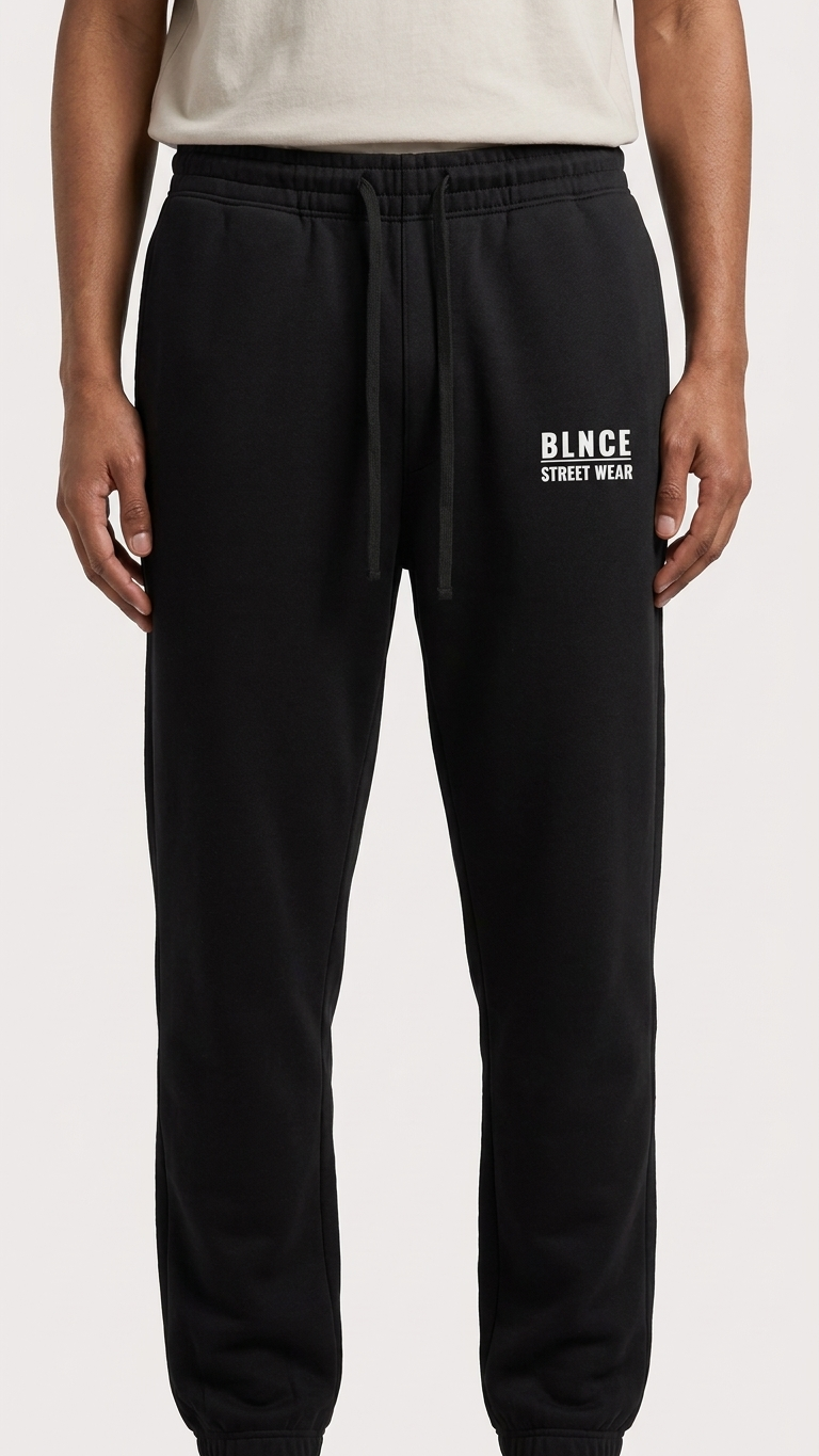 BLNCE "Core" Heavyweight Joggers - Onyx Black