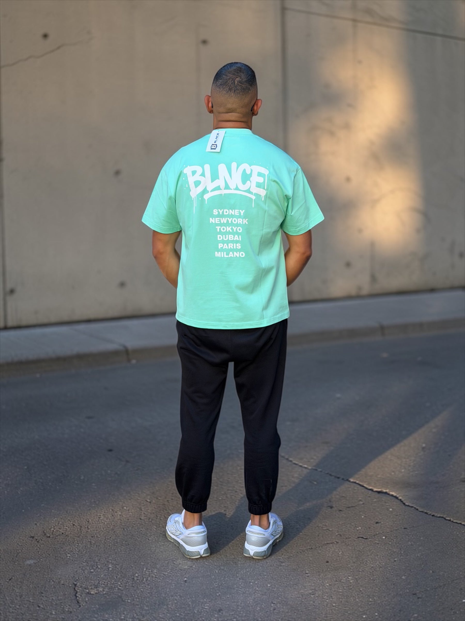 BLNCE Worldwide Graffiti Tee - Mint Green BLNCE Streetwear