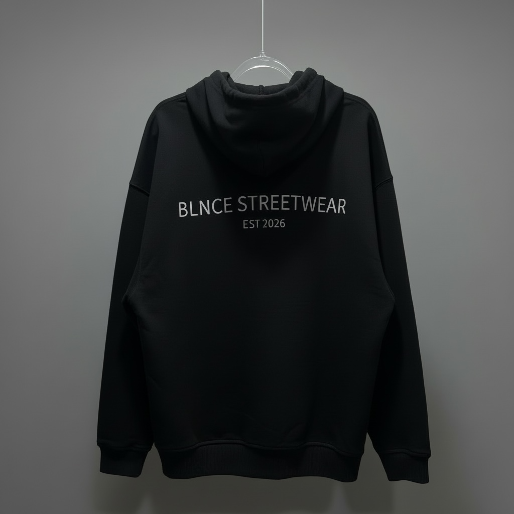 BLNCE Legacy Hoodie - Onyx Black