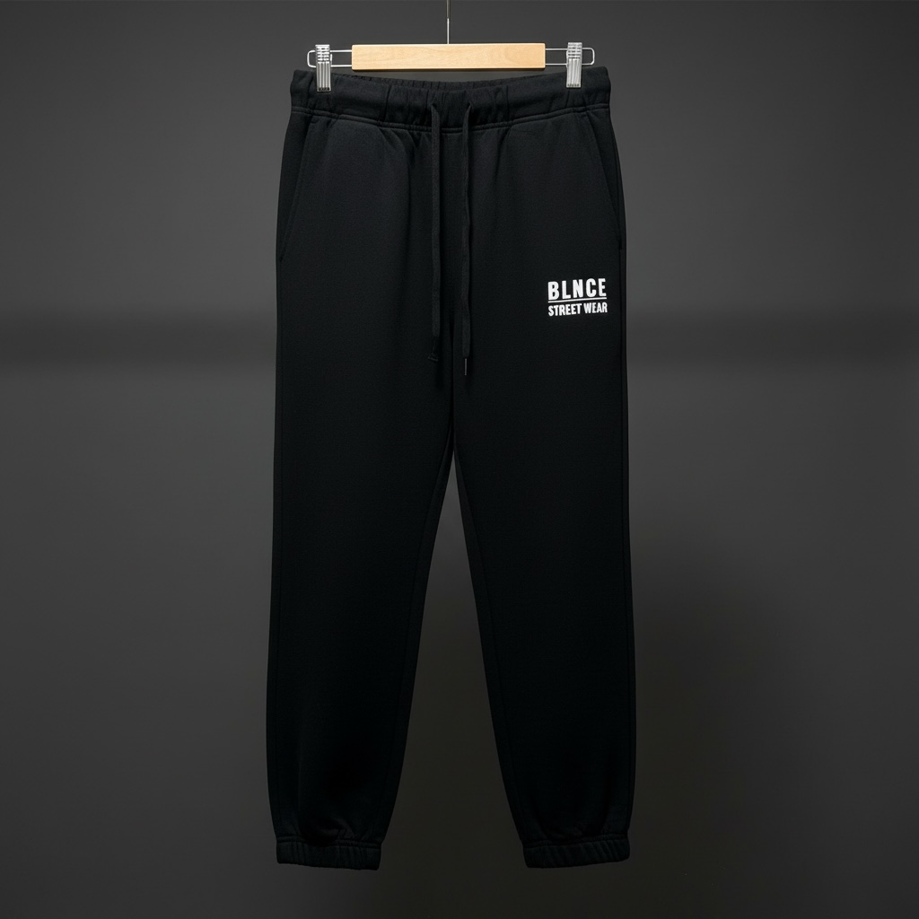 BLNCE "Core" Heavyweight Joggers - Onyx Black BLNCE Streetwear