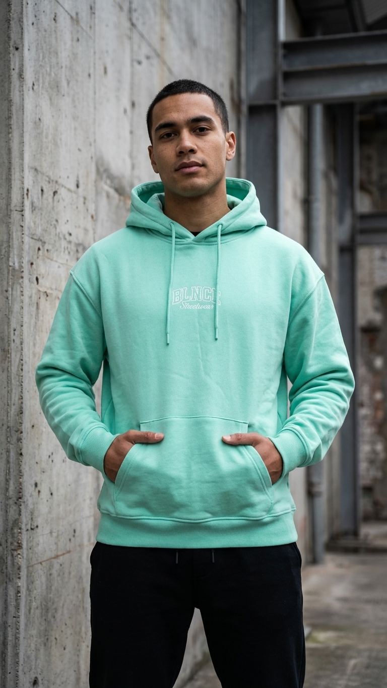 “STREET CODED” LUX HOODIE