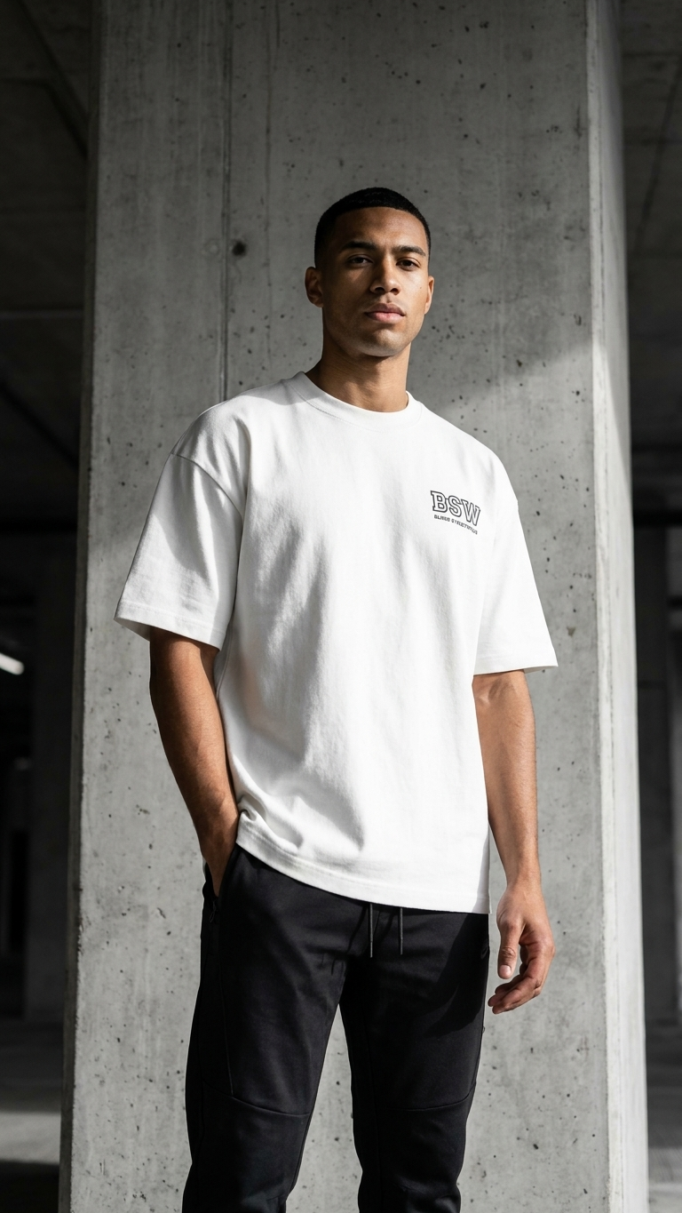 BSW "Varsity Core" Oversized Tee