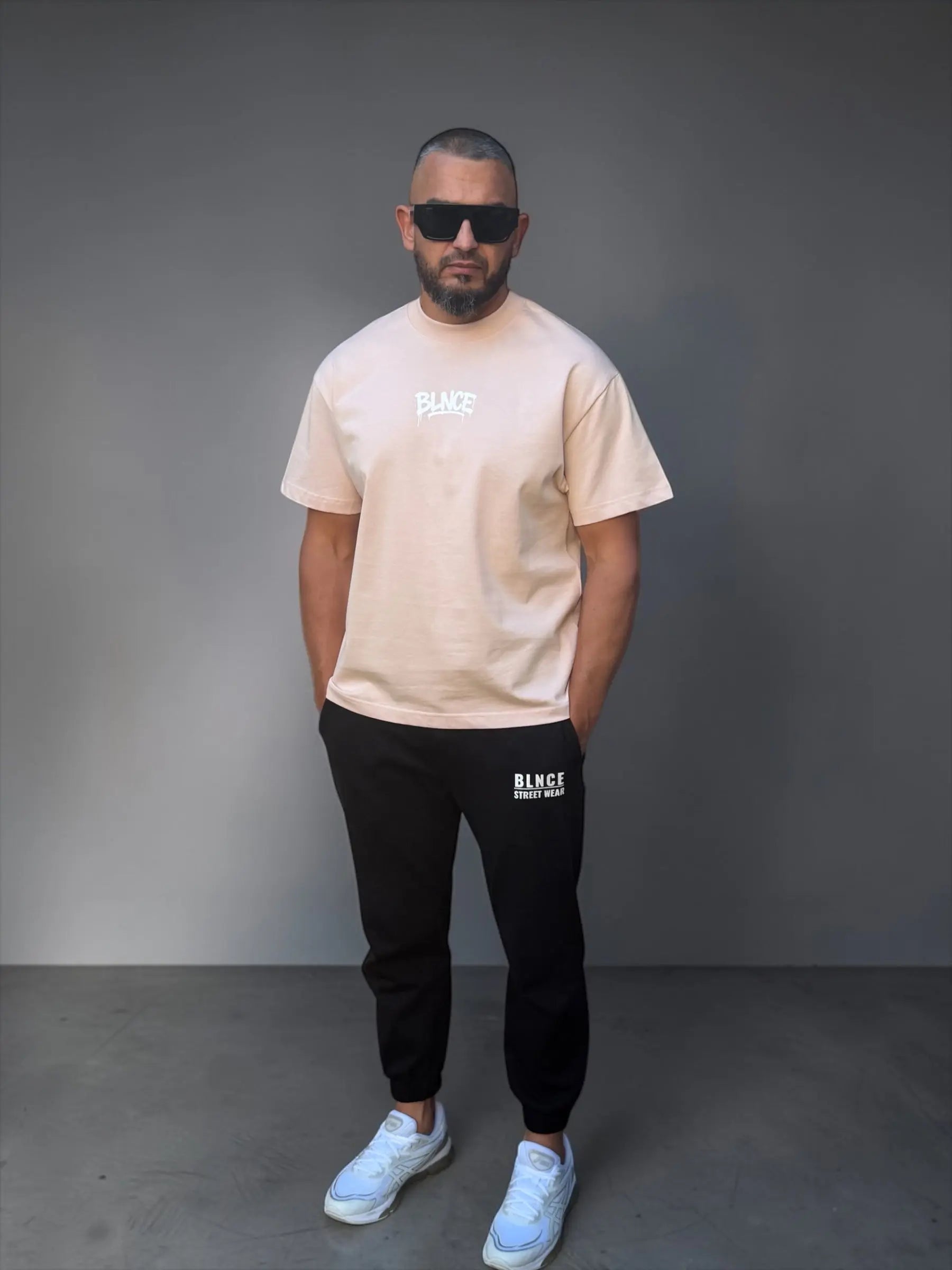 BLNCE Worldwide Graffiti Tee - Peach BLNCE Streetwear