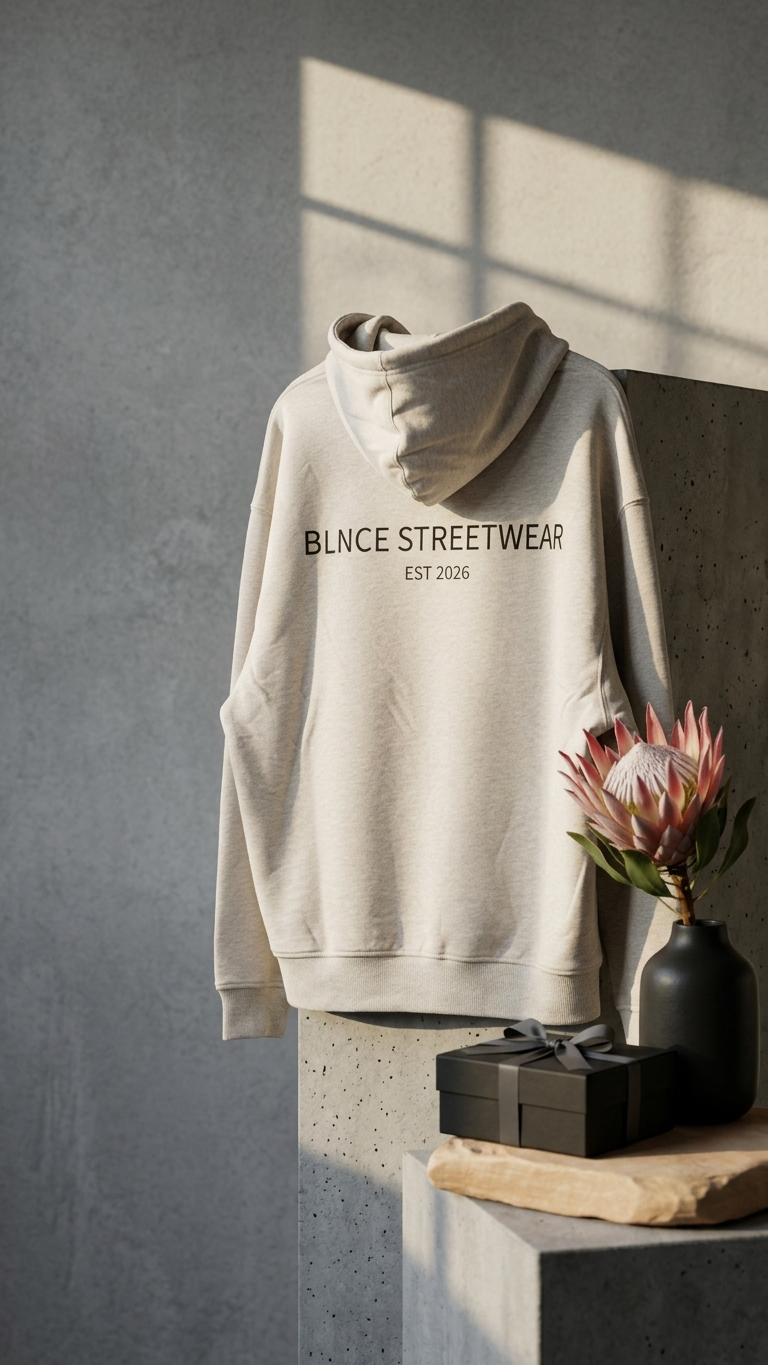 BLNCE "Legacy" Hoodie - Off WhiteGrey
