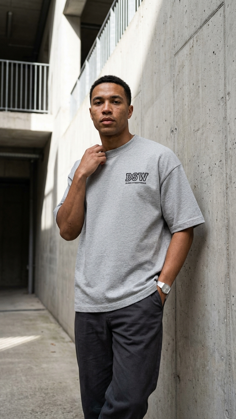 BSW "Varsity Core" Oversized Tee