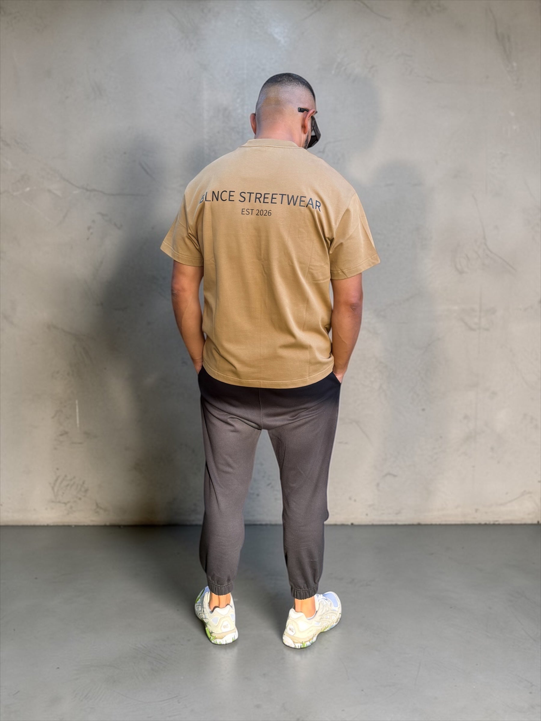 BLNCE "Legacy" Oversized Tee - Khaki BLNCE Streetwear