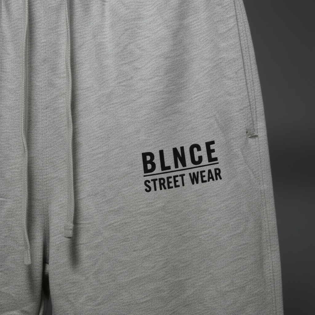 BLNCE Core Heavyweight Joggers - Off White Grey