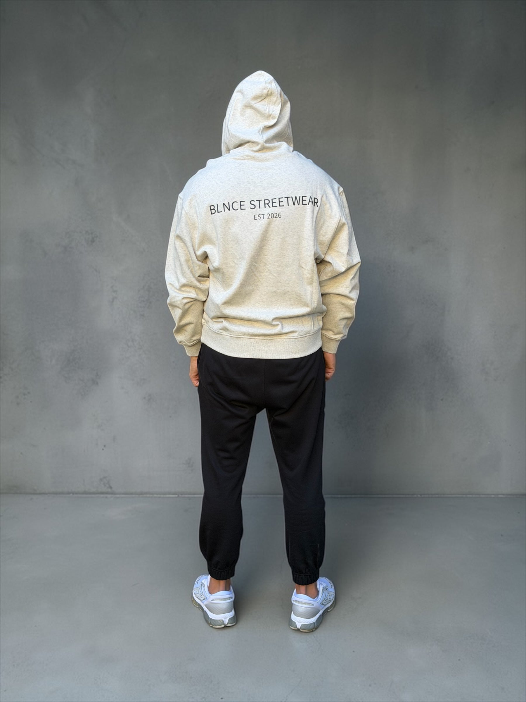 BLNCE "Legacy" Hoodie - Off WhiteGrey