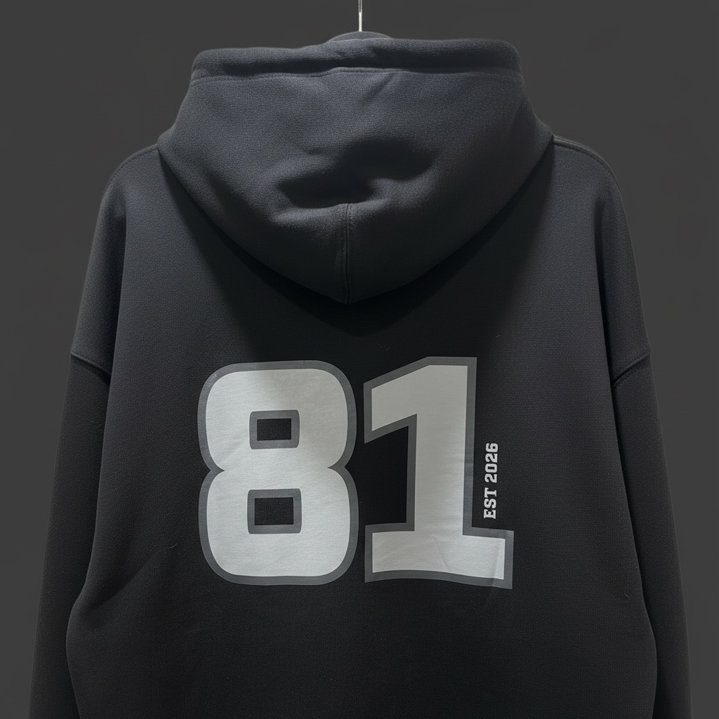 BLNCE "District 81" Heavyweight Hoodie - Charcoal