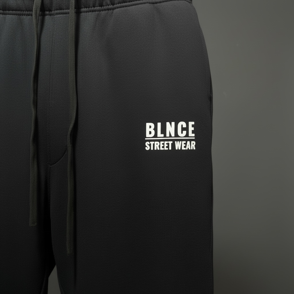 BLNCE "Core" Heavyweight Joggers - Onyx Black BLNCE Streetwear