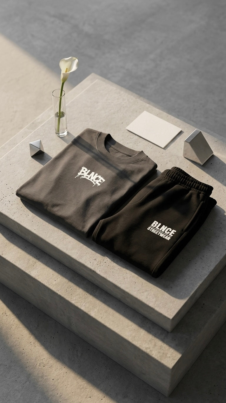 BLNCE "Core" Heavyweight Joggers - Onyx Black