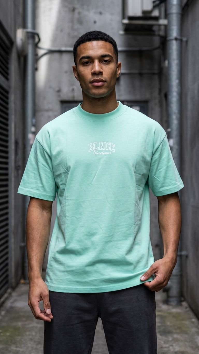 “STREET CODED” HEAVYWEIGHT TEE