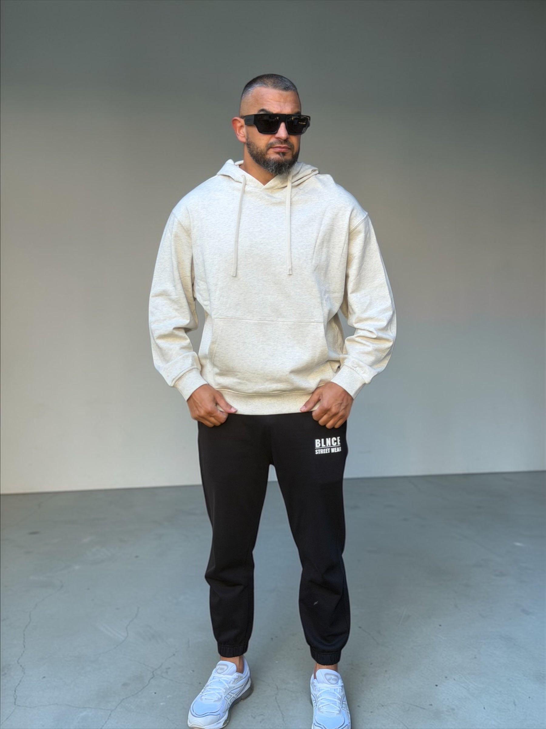 BLNCE "Legacy" Hoodie - Off WhiteGrey