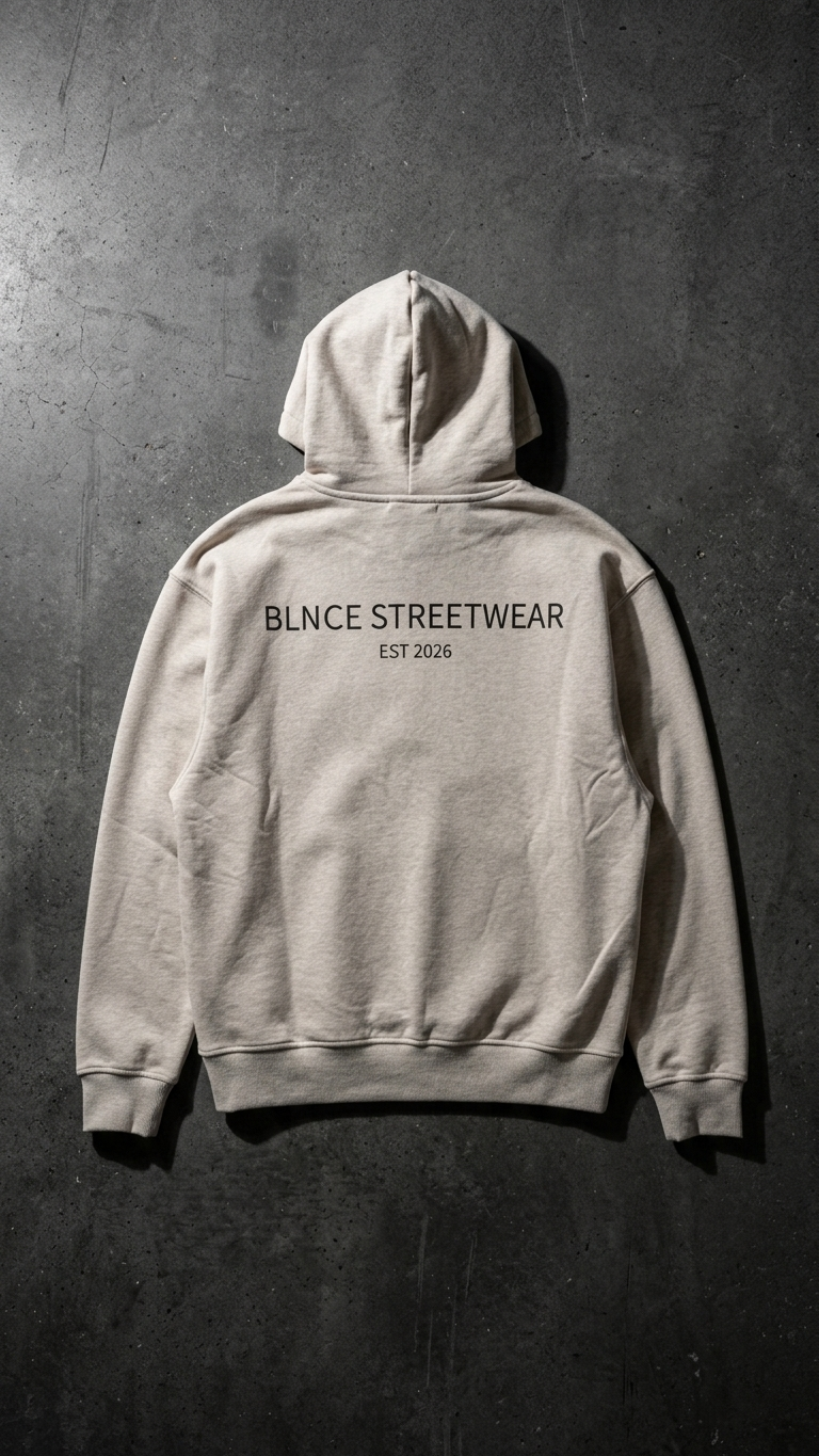 BLNCE "Legacy" Hoodie - Off WhiteGrey