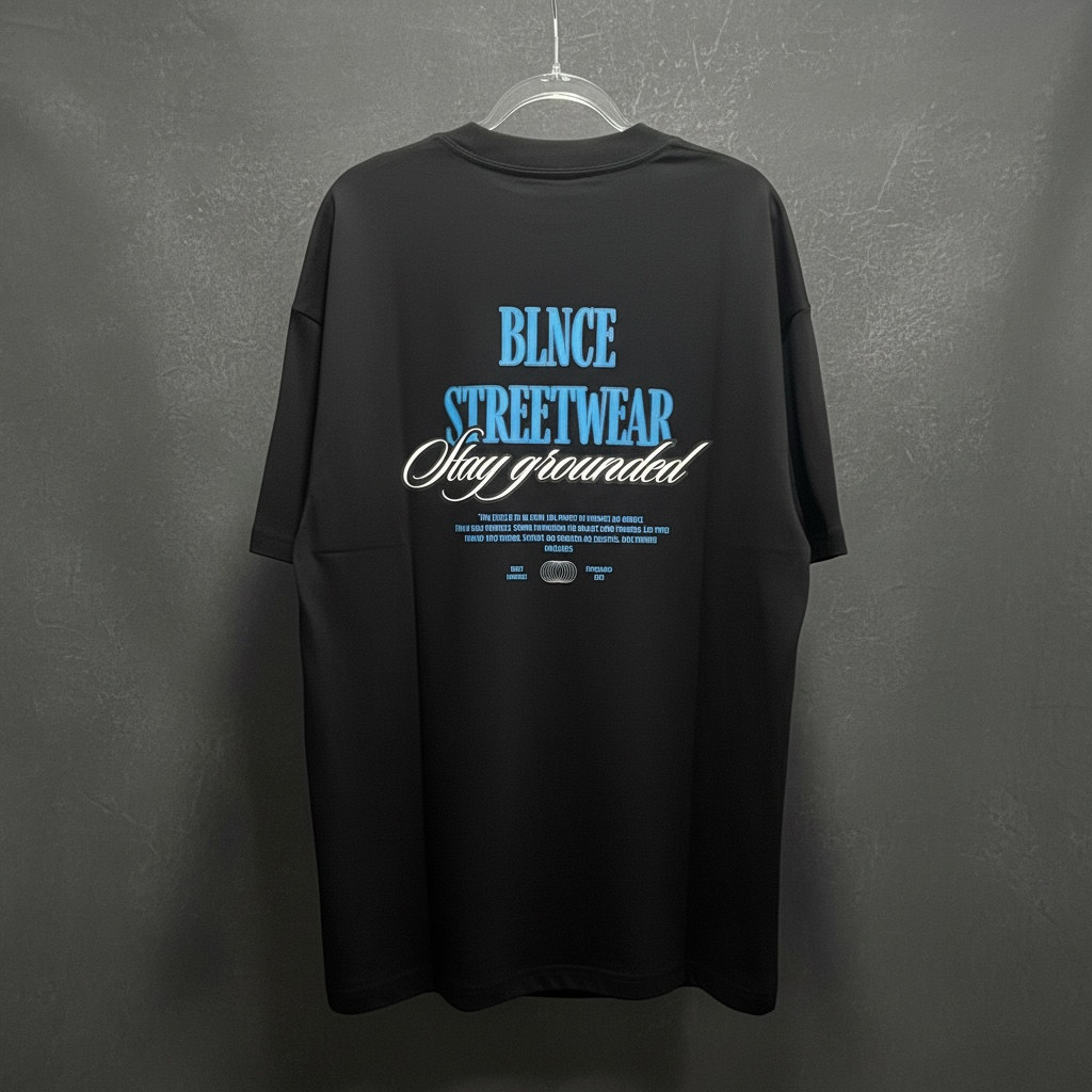 BLNCE "Stay Grounded" Manifest Tee - Sakura BLNCE Streetwear