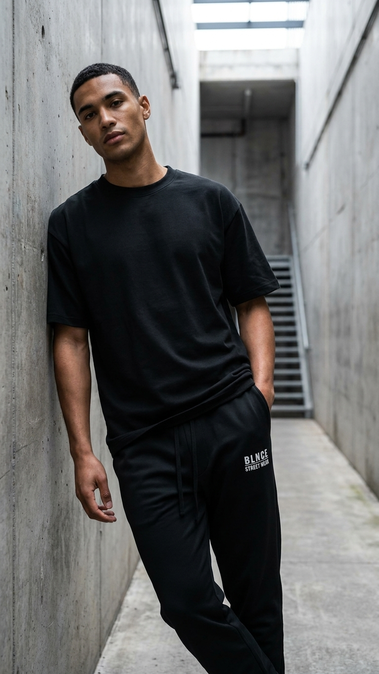 BLNCE "Core" Heavyweight Joggers - Onyx Black