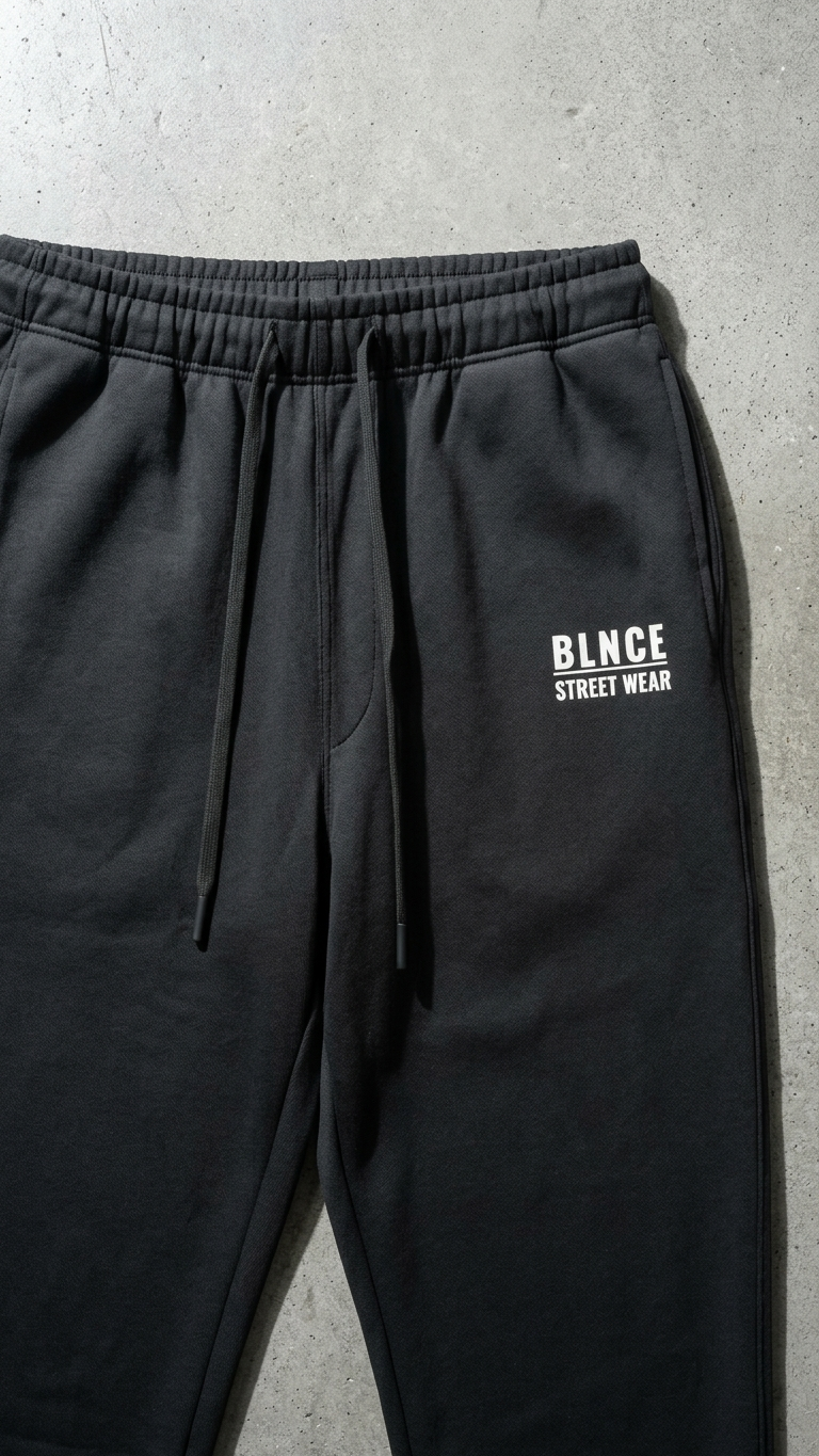BLNCE "Core" Heavyweight Joggers - Onyx Black