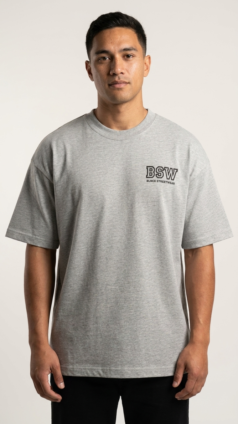 BSW "Varsity Core" Oversized Tee