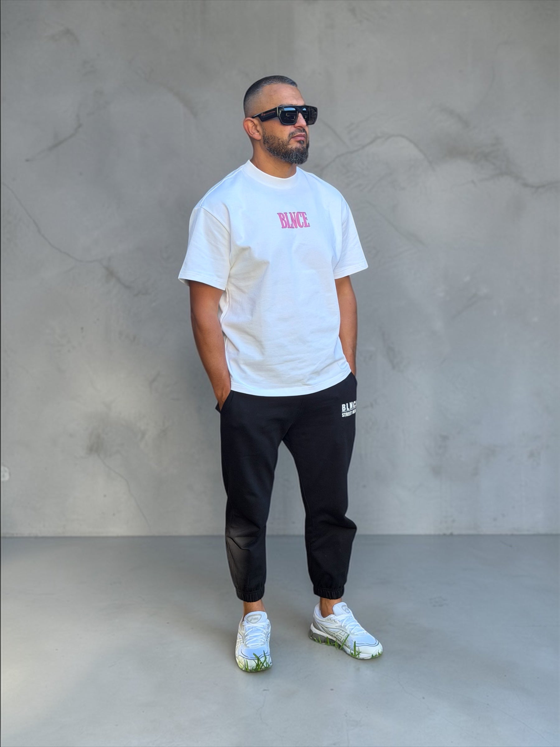 BLNCE "Stay Grounded" Manifest Tee - Sakura BLNCE Streetwear