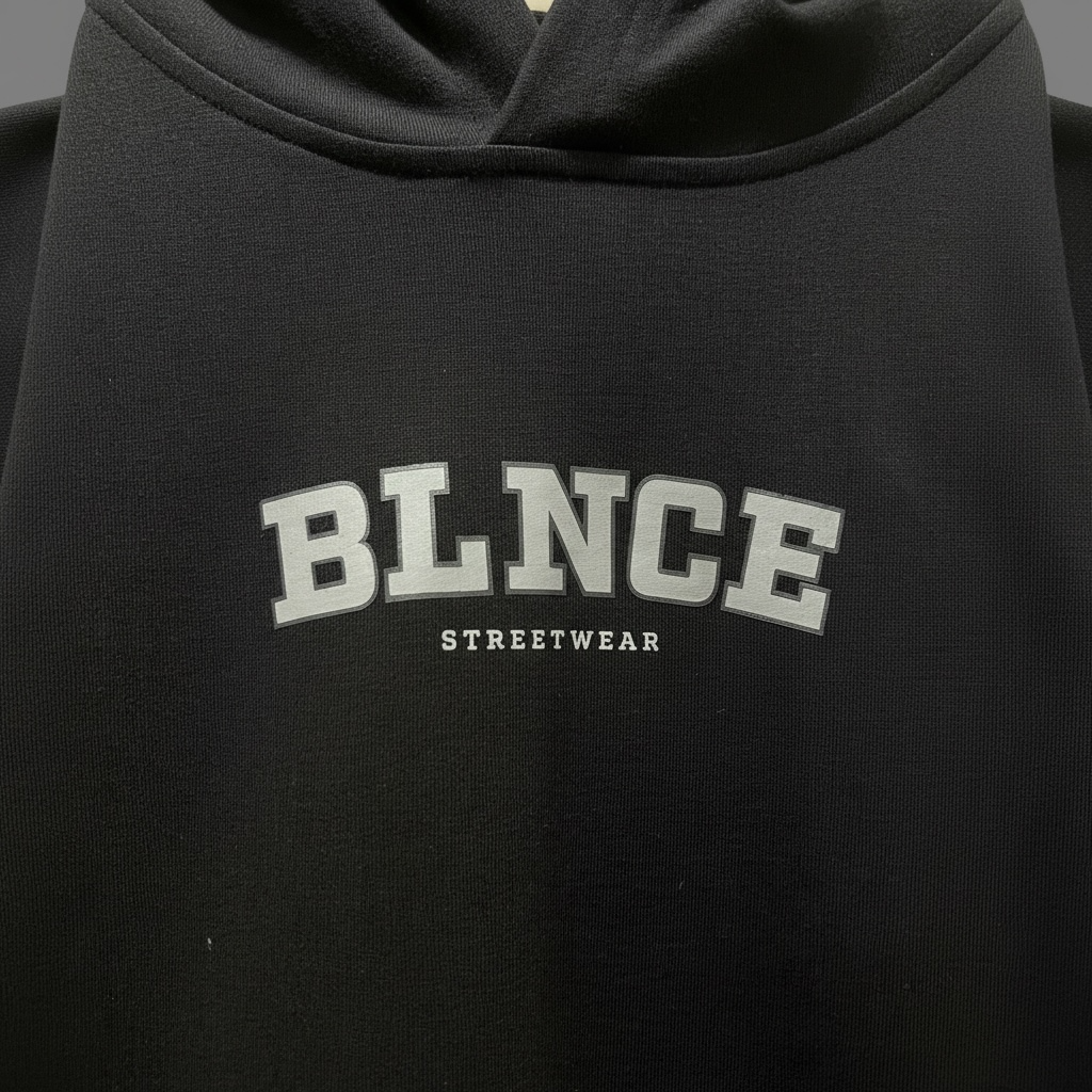 BLNCE "District 81" Heavyweight Hoodie - Onyx Black BLNCE Streetwear
