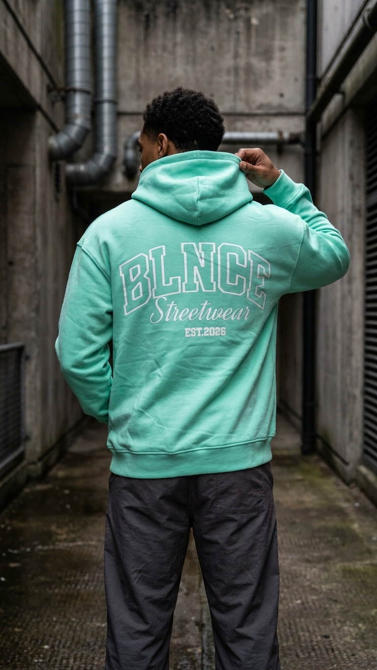 “STREET CODED” LUX HOODIE