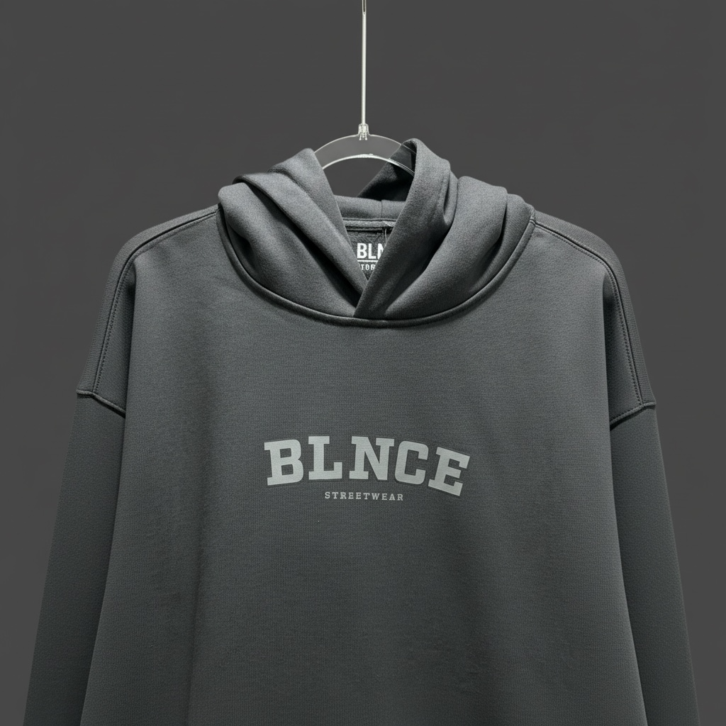BLNCE "District 81" Heavyweight Hoodie - Charcoal BLNCE Streetwear