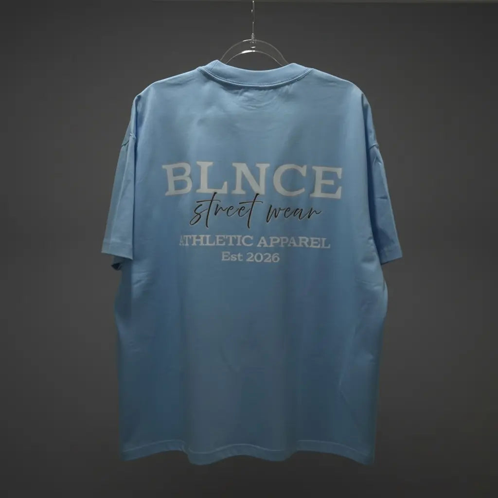 BLNCE Street Cred Tee - Sky Blue BLNCE Streetwear