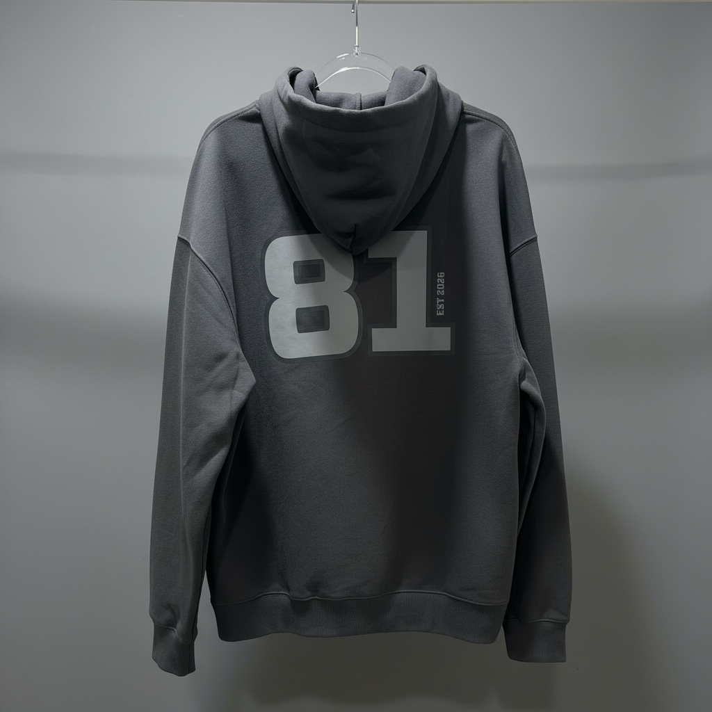 BLNCE "District 81" Heavyweight Hoodie - Charcoal BLNCE Streetwear