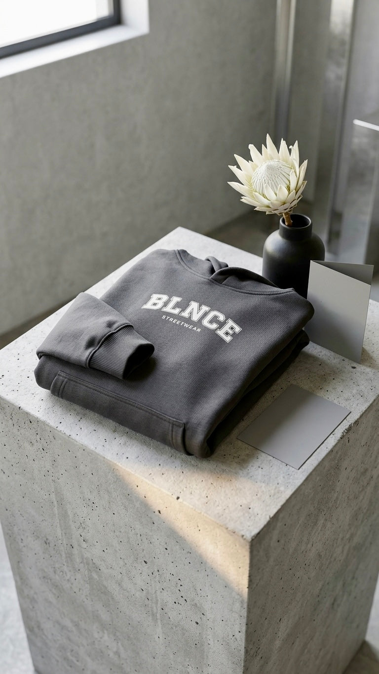 BLNCE District 81 Heavyweight Hoodie - Charcoal