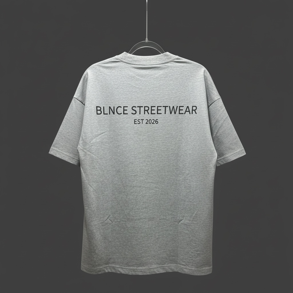 BLNCE "Legacy" Oversized Tee - Grey BLNCE Streetwear