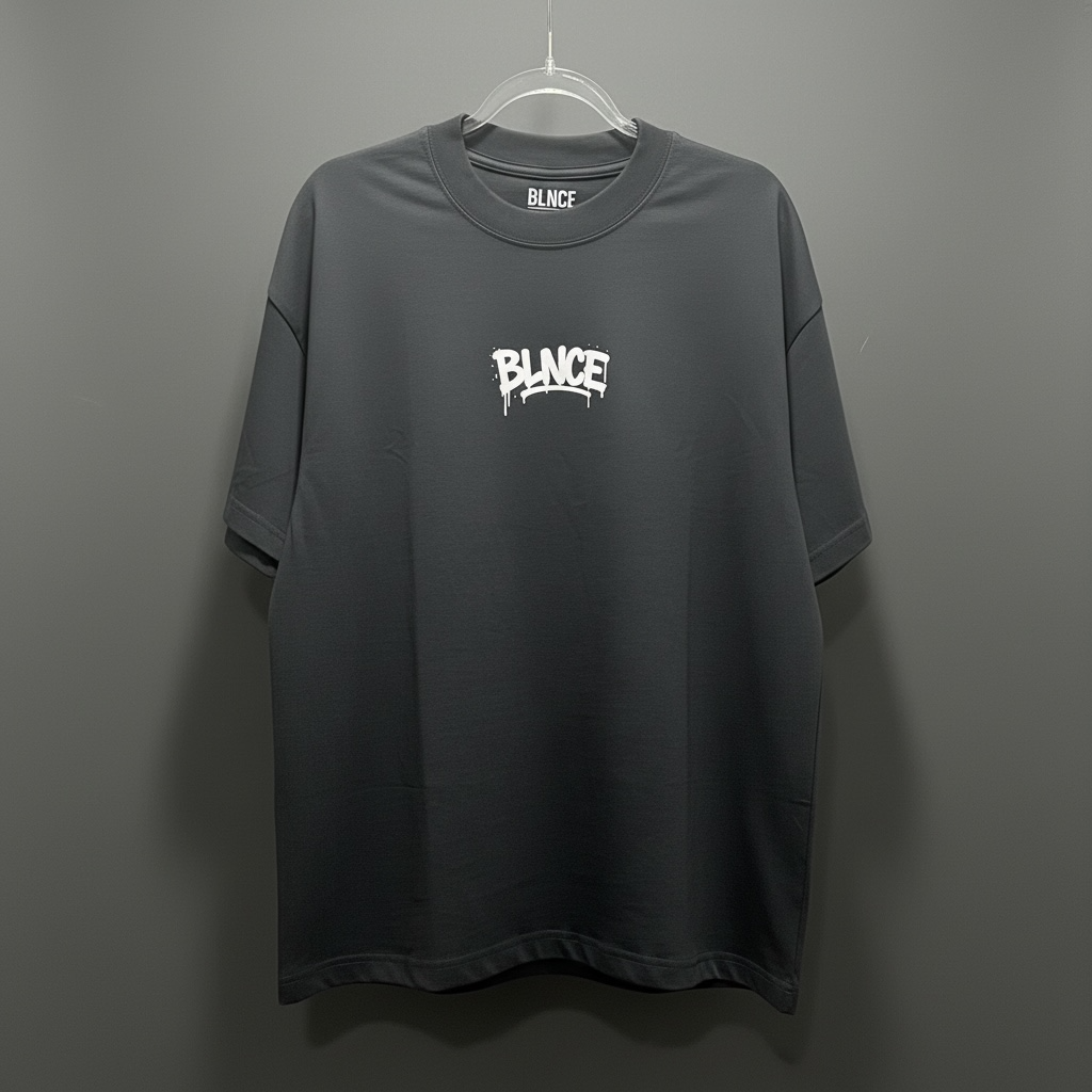 BLNCE Worldwide Graffiti Tee - Charcoal BLNCE Streetwear
