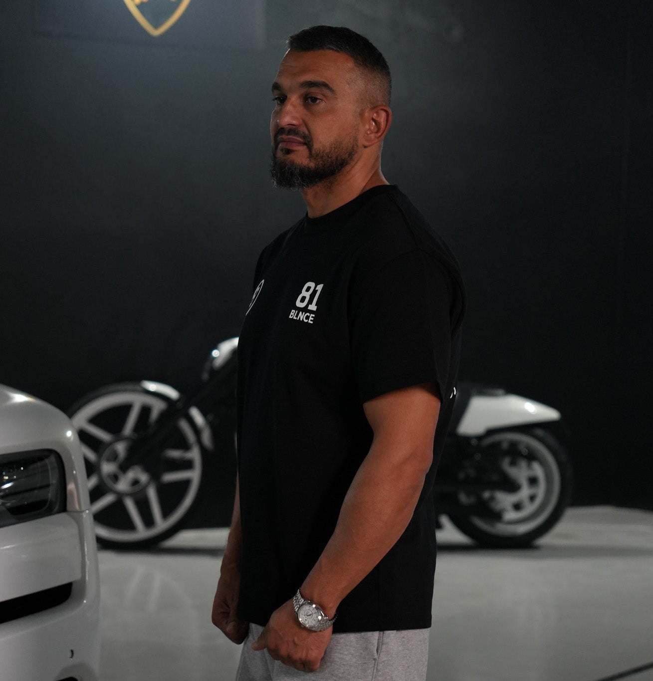 Stay Grounded Stay Balanced. Oversized tee