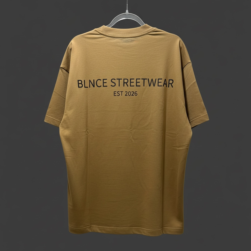 BLNCE "Legacy" Oversized Tee - Khaki BLNCE Streetwear