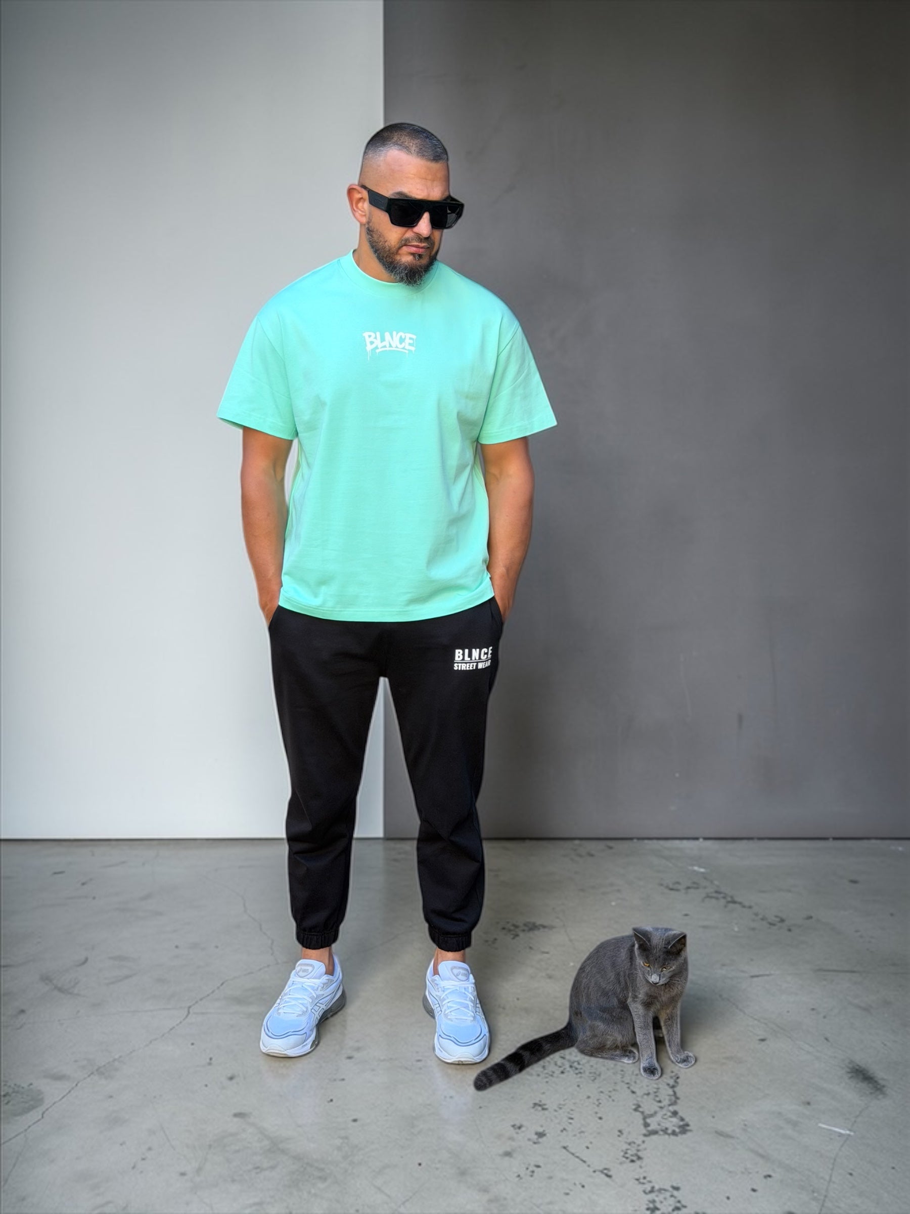 BLNCE Worldwide Graffiti Tee - Mint Green BLNCE Streetwear