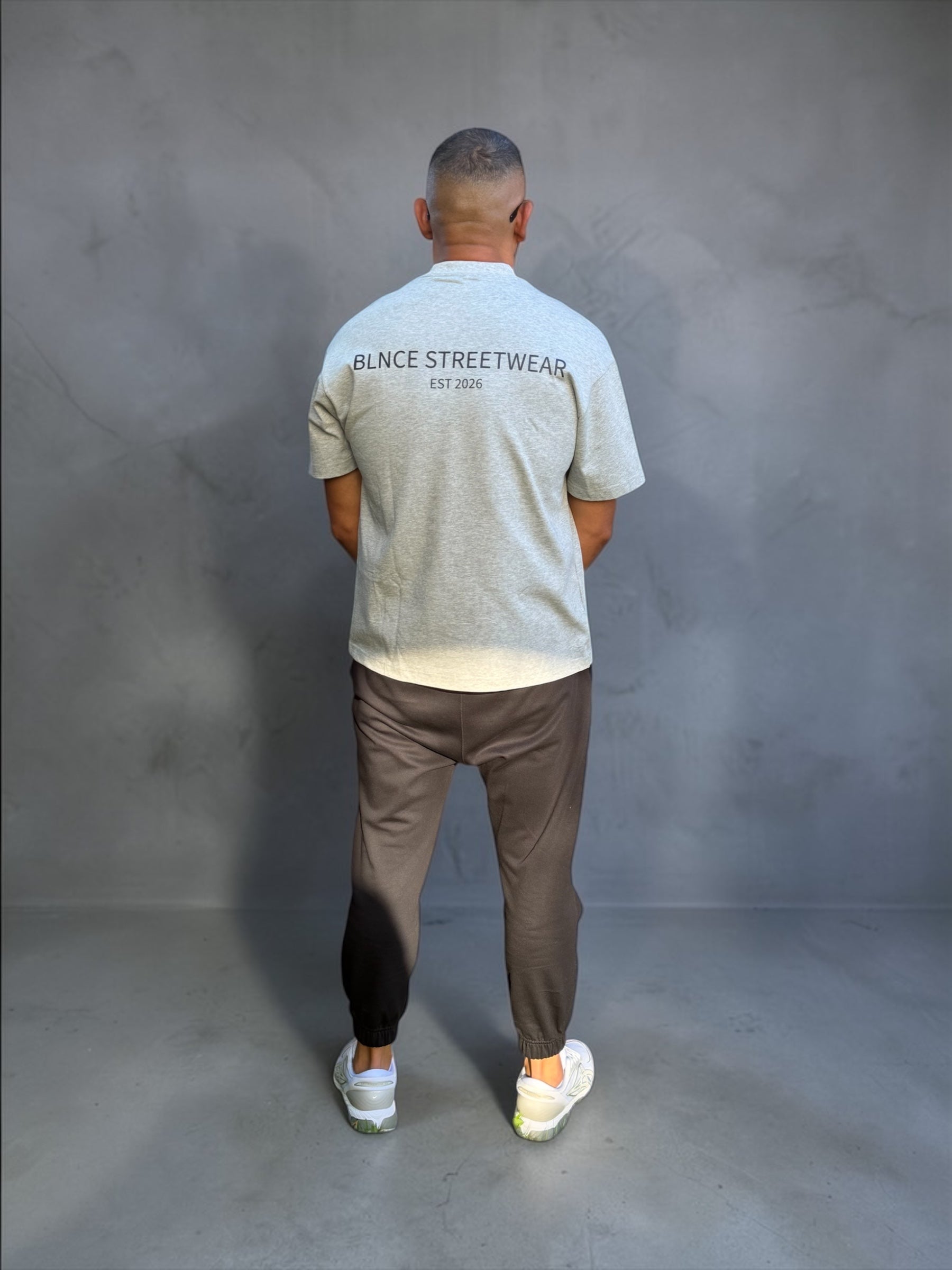 BLNCE "Legacy" Oversized Tee - Grey BLNCE Streetwear