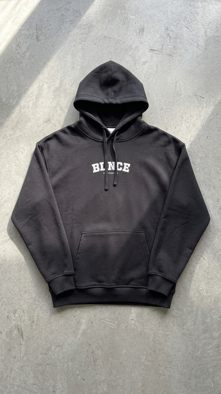 BLNCE District 81 Heavyweight Hoodie - Onyx Black
