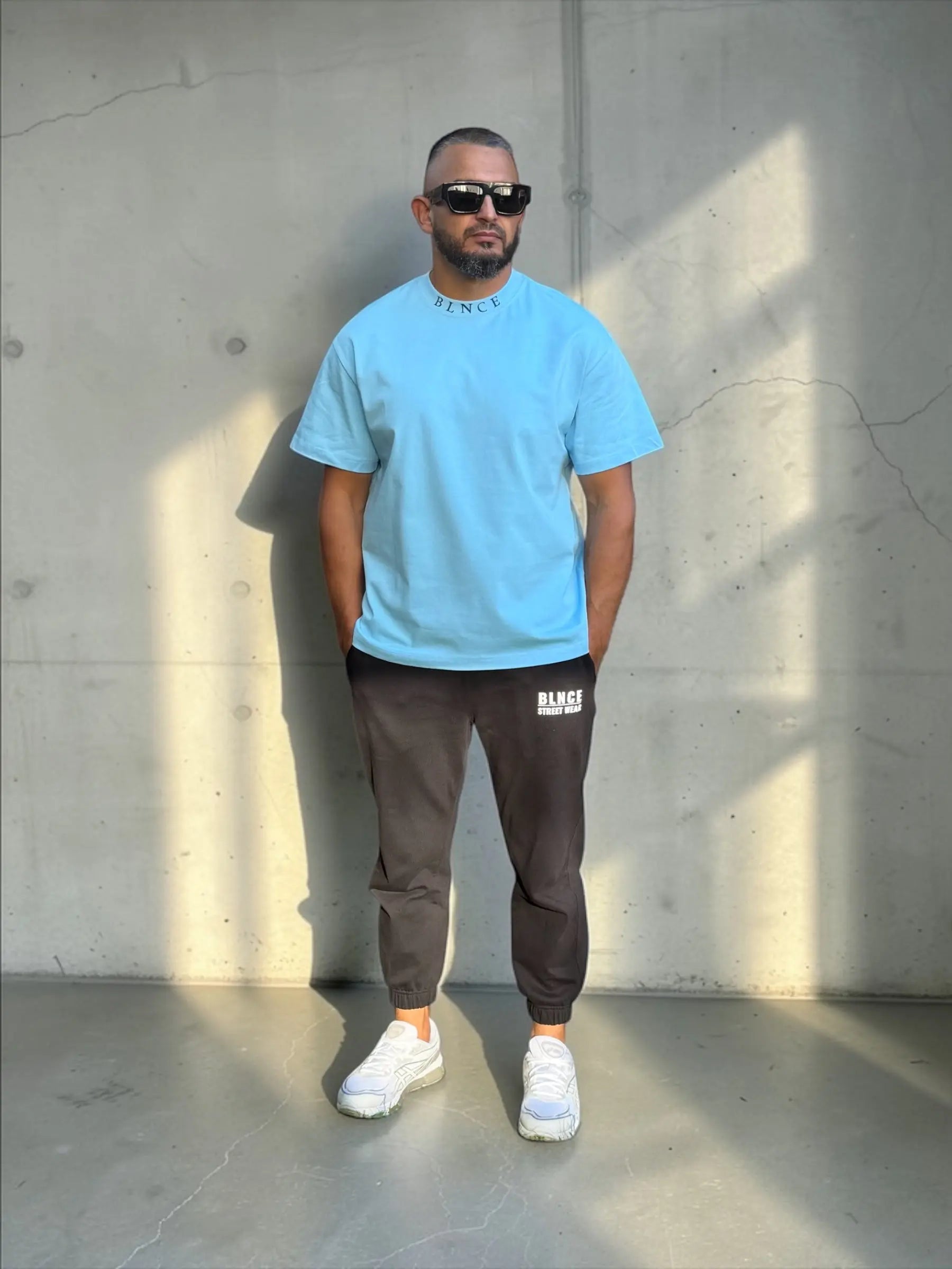 BLNCE Street Cred Tee - Sky Blue BLNCE Streetwear