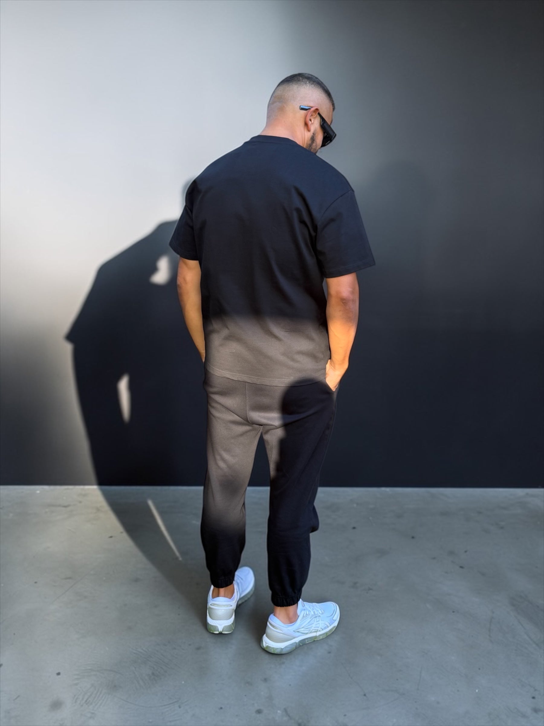 BSW "Varsity Core" Oversized Tee - Black BLNCE Streetwear